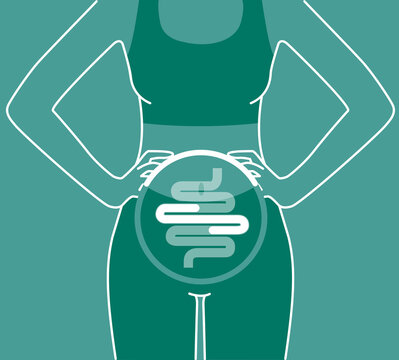 Intestine constipation body woman