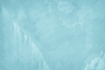 ฺBlue and white concrete stone texture for background in summer wallpaper. Cement and sand wall of tone vintage.