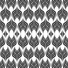 Ethnic style, seamless design geometry for background or wallpaper IKAT fabric design ideas, Indian stripes, black and white patern. Pastel fabric pattern, Arabic style. Bright fabric pattern.