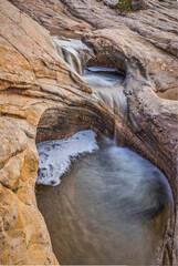 Whirlpools, Escalante, Utah, USA. Sunrise