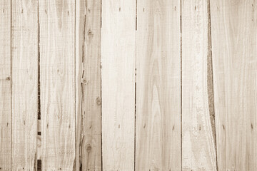 Obraz na płótnie Canvas Brown Wood texture background. Wood planks old of table top view and board wooden nature pattern