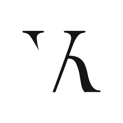 vk letter logo