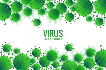 .Virus or bacteria infection background