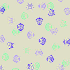 seamless pattern with flowers
