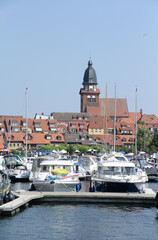 Hafen in Waren an der Mueritz