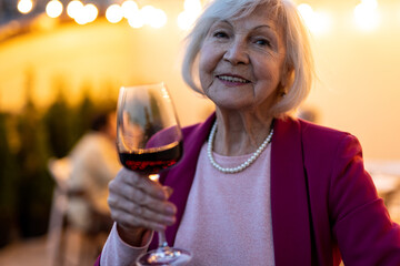 Family and friends celebrating at dinner on a rooftop terrace. Storytelling footage of a multiethnic group of people dining on a rooftop. Family and friends make a reunion at home