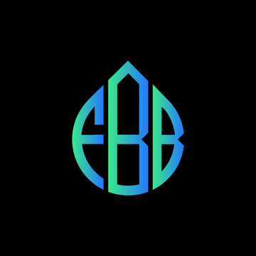 FBB letter logo design on black background. 
FBB circle letter logo design with ellipse shape.
FBB creative initials letter logo concept.FBB logo vector. 