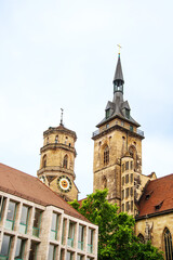 Fototapeta premium Traditional Cathedral building in Munich, Germany