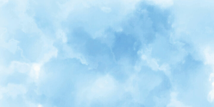Blue Sky with white cloud and clear abstract. Beautiful air sunlight with clound scape colorful. Blackdrop for wallpaper backdrop background.