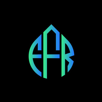 FFR letter logo design on black background. 
FFR circle letter logo design with ellipse shape.
FFR creative initials letter logo concept.FFR logo vector. 