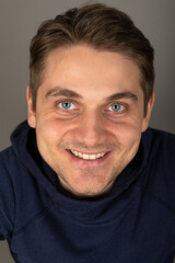 Obraz premium Handsome man studio portrait