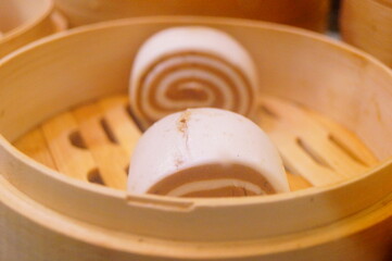 Close up of Chinese pasta food