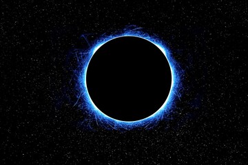 Black hole, illustration