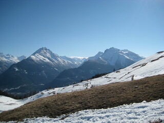 landscape in the mountains