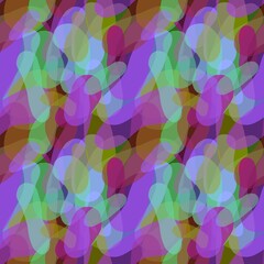 Seamless abstract pattern with coloured spots for fabrics and textiles and postcard and magazines and kids 