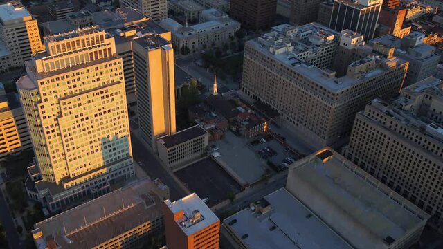 Wilmington, Delaware, Aerial View, Downtown, Amazing Landscape