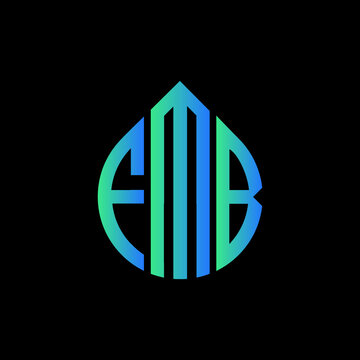 FMB letter logo design on black background. 
FMB circle letter logo design with ellipse shape.
FMB creative initials letter logo concept.FMB logo vector. 