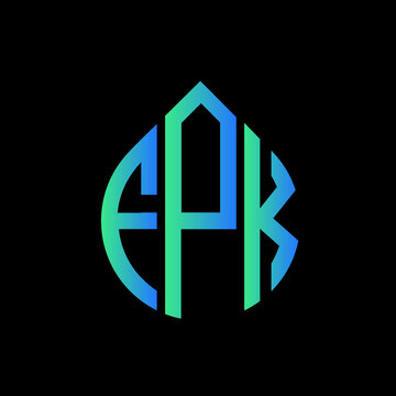 FPK letter logo design on black background. 
FPK circle letter logo design with ellipse shape.
FPK creative initials letter logo concept.FPK logo vector. 