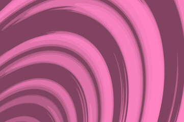 Abstract fractal design art. Digital endless arc background. Wave pattern. End of galaxy. Thick brush painting strokes. Bold and dark mood. Elliptical or semi circle texture. 