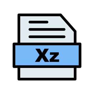  Xz Line Filled Vector Icon Design