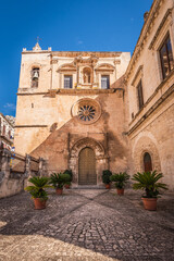 Fototapeta na wymiar Carmine Church in Modica City Centre, Ragusa, Sicily, Italy, Europe, World Heritage Site
