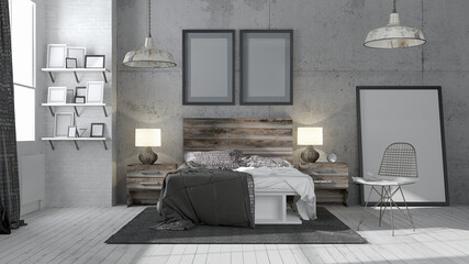 my bedroom in the morning
