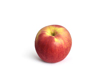red apple isolated on white