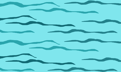 Fototapeta premium blue background with abstract waves