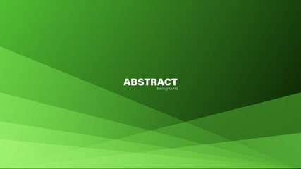 Abstract green fluid shape modern background with copy space, vector.