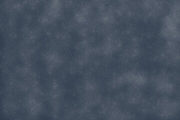 Dark blue background with white splashes of paint, silver snow