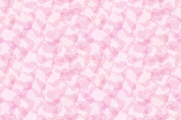 Seamless pink background of watercolor spots