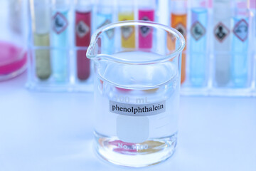 phenolphthalein  use in laboratory