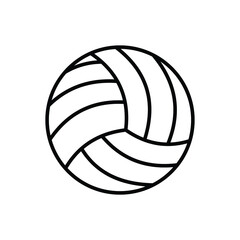 volleyball  icon vector