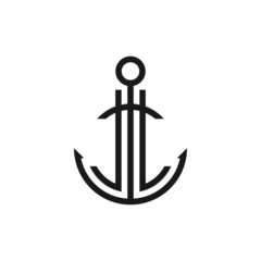 Anchor logo design