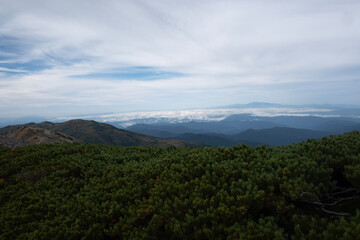 landscape with clouds