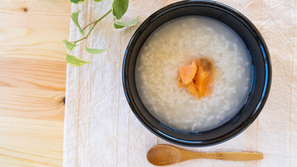 鮭のお粥 ”Japanese Rice porridge