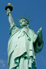 Fototapeta premium The iconic Statue of Liberty in New York city, USA