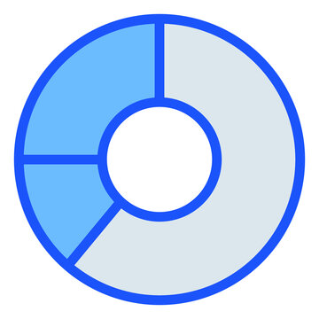 pie Analytics Vector icon which is suitable for commercial work and easily modify or edit it


