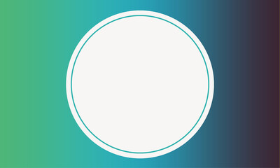 color gradient background with a circle in the middle