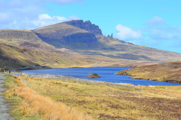Isle of Skye at Scotland