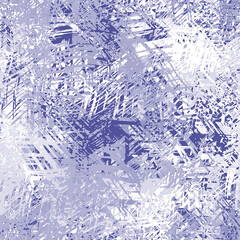 Paarse, in de ruimte geverfde penseelstreektextuur in zeer peri-lila trendkleur. Moderne abstracte grunge verf gestreepte achtergrondstaal. Uitgewassen effect.