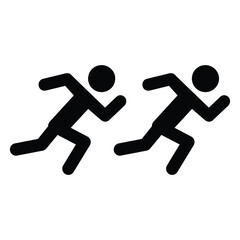 Running Race Icon