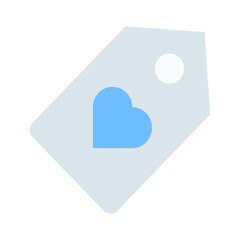 Favorite tag Vector icon which is suitable for commercial work and easily modify or edit it

