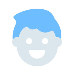 avatar face Vector icon which is suitable for commercial work and easily modify or edit it

