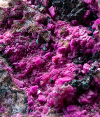 Fototapeta na wymiar .cobaltocalcite mineral specimen stone rock geology gem crystal