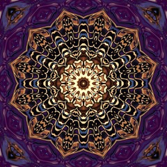 Abstract symmetric pattern