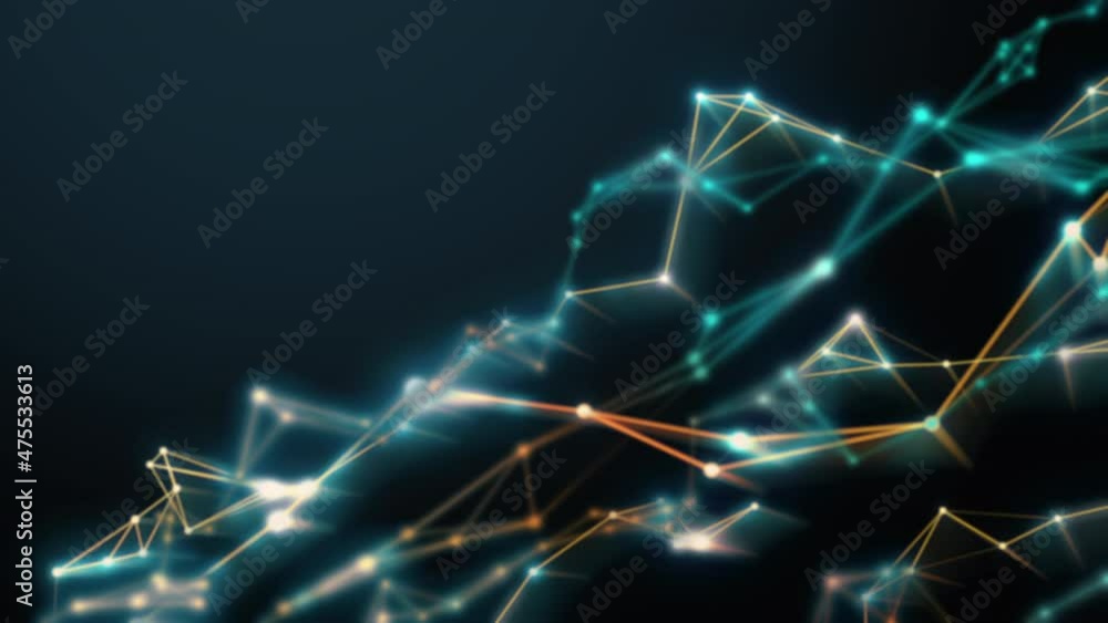 Wall mural technology abstract background particle,graphic background