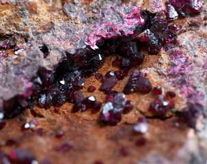 erythrite .mineral specimen stone rock geology gem crystal