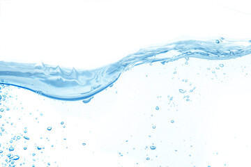 Water,water splash isolated on white background