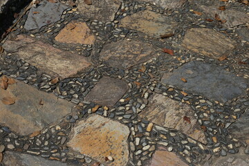 Photo of stone and cement floor